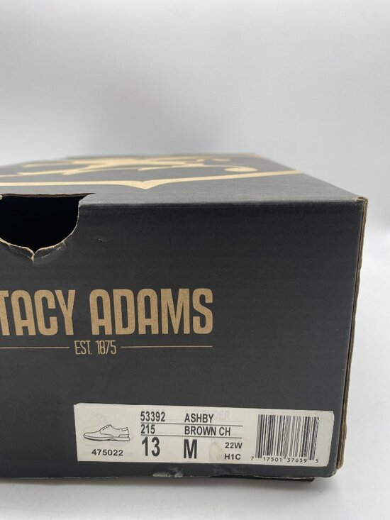 STACY ADAMS ASHBY BROWN #53392 US MEN SIZE 12 , 13 main image 2